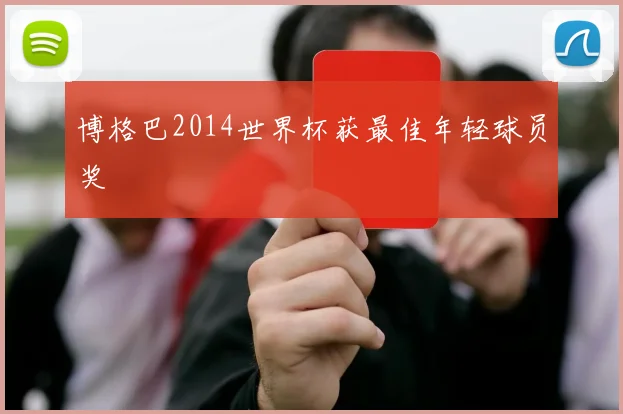 博格巴2014世界杯获最佳年轻球员奖